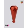 Kit racing pomello 695 style in alluminio anodizzato rosso Abarth