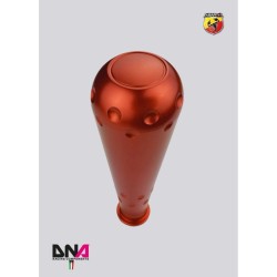 Kit racing pomello 695 style in alluminio anodizzato rosso Abarth