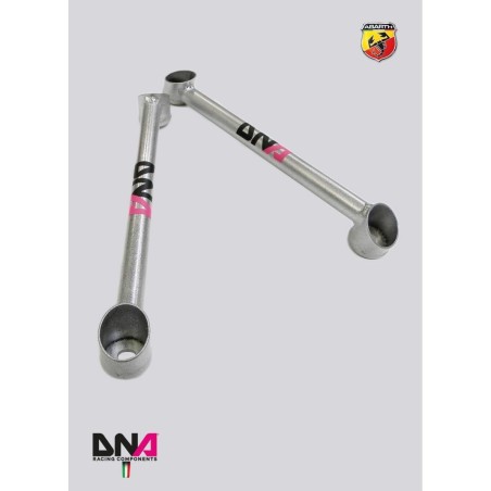 Kit racing tiranti barra slitta sospensioni anteriori FIAT 500 Abarth
