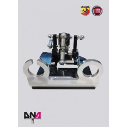 KIT racing TORRETTA CAMBIO REGOLABILE ANODIZZATA NERA 500 Abarth