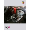 KIT racing TORRETTA CAMBIO REGOLABILE ANODIZZATA NERA 500 Abarth