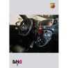 KIT racing TORRETTA CAMBIO REGOLABILE ANODIZZATA NERA 500 Abarth