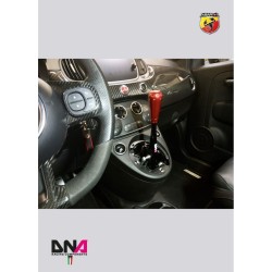 KIT racing TORRETTA CAMBIO REGOLABILE ANODIZZATA NERA 500 Abarth