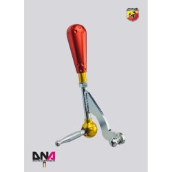 Leva cambio racing stage 2 FIAT 500 Abarth con pomello 695 style anodizzato rosso