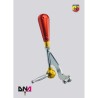 Leva cambio racing stage 2 FIAT 500 Abarth con pomello 695 style anodizzato rosso