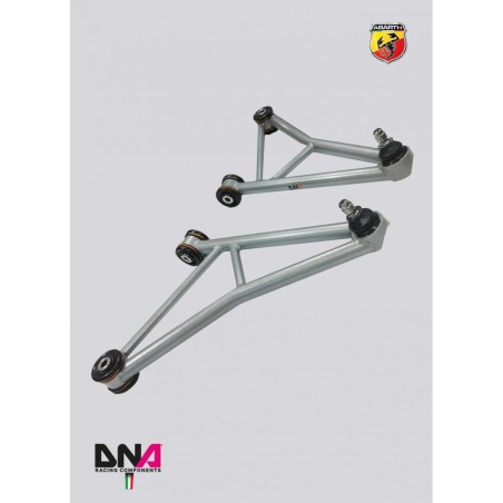Kit racing trapezi anteriori FIAT 500 Abarth