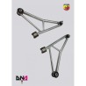 Kit racing trapezi anteriori FIAT 500 Abarth