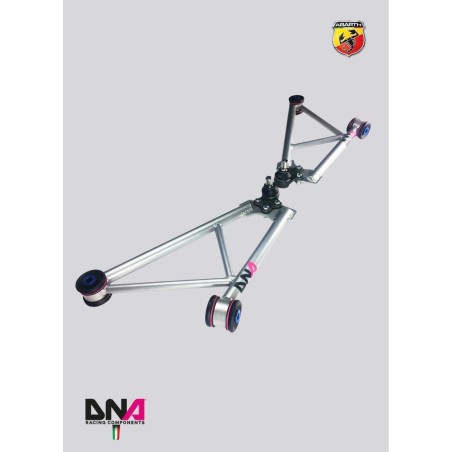 Kit racing trapezi anteriori FIAT 500 ABARTH USA