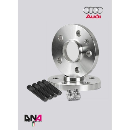 Distanziali racing con prigionieri e dadi ruota motorsport Audi A1