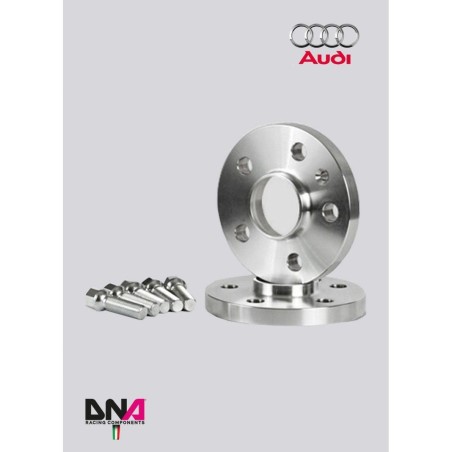 Coppia distanziali racing con viti Audi A3 TT GOLF MAGGIOLINO Seat Leon