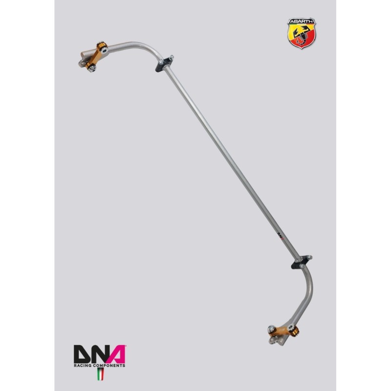 Kit racing barra antirollio posteriore FIAT 500 Abarth e Fiat Panda