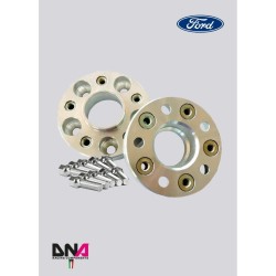 Coppia distanziali racing doppia foratura con viti Ford Fiesta VII
