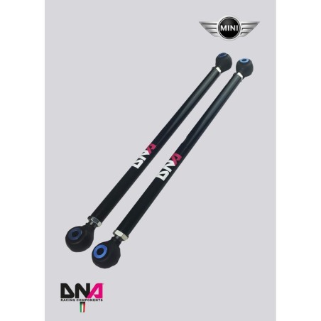 Kit racing tiranti sospensioni posteriori con regolazione camber per Mini Cooper R53-R56