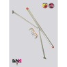 Kit racing barra duomi posteriore con tiranti 4 posti Fiat 500 Abarth