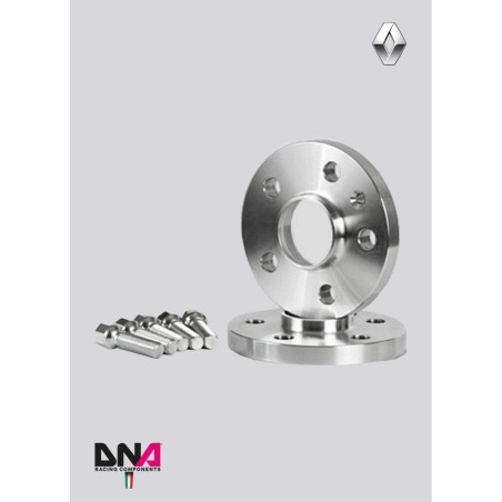 Coppia distanziali racing con viti Renault Clio 3 RS
