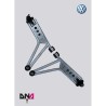 Kit racing trapezi anteriori WV Maggiolino